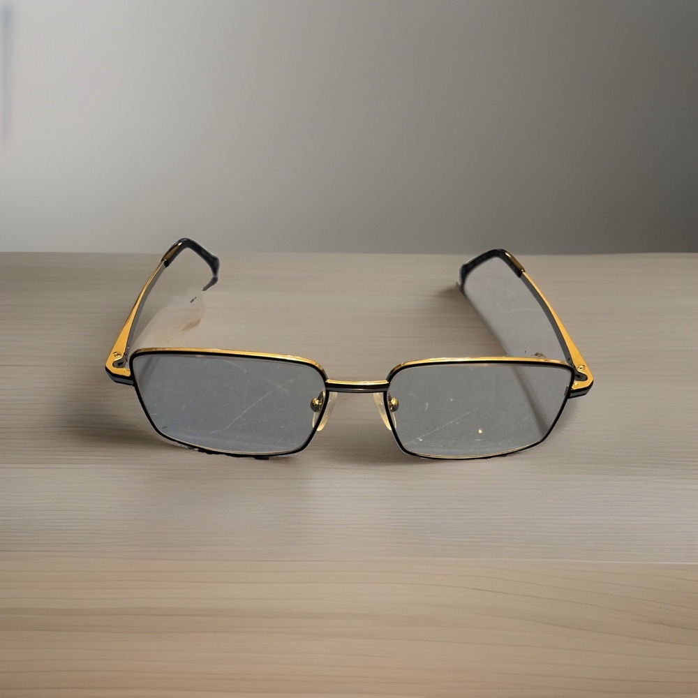 Zenni Optical Black Titanium Rectangle Glasses Frames Men's Full Rim Frames Only